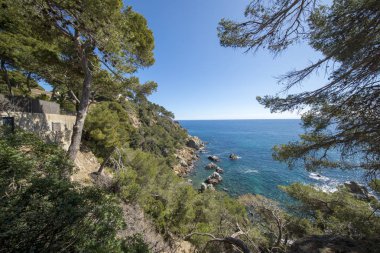 Lloret de Mar, Costa Brava üzerinden yuvarlak yollar