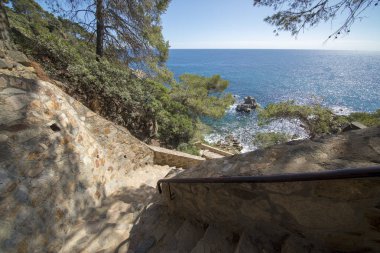 Lloret de Mar, Costa Brava üzerinden yuvarlak yollar