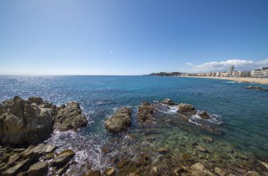 Lloret de Mar, Costa Brava üzerinden yuvarlak yollar