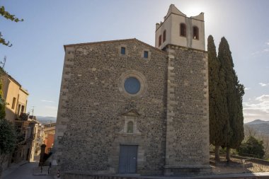 Girona'daki orta çağ köyü Hostalric
