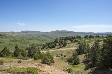 Valdelinares Dağları yaz günü