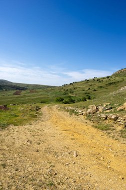 Valdelinares Dağları yaz açık gün