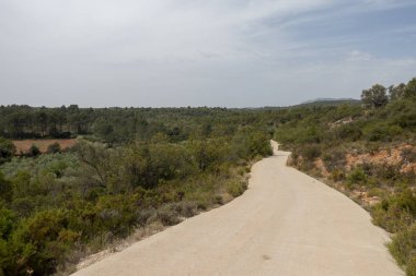 Senia dağlarında yol