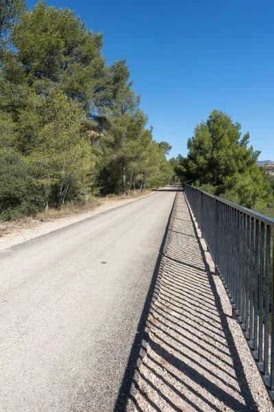 El camino verde del Ebro en Tarragona — Foto de Stock