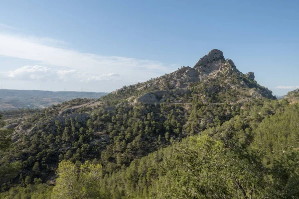 Montanhas no prat de comte de Tarragona — Fotografia de Stock