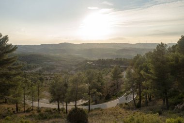 Dağlar içinde prat del comte de Tarragona