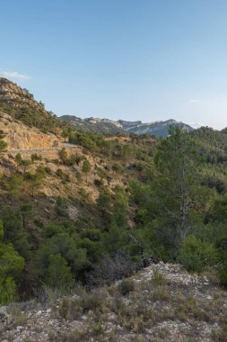 Dağlar içinde prat del comte de Tarragona