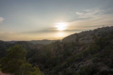 Dağlar içinde prat del comte de Tarragona
