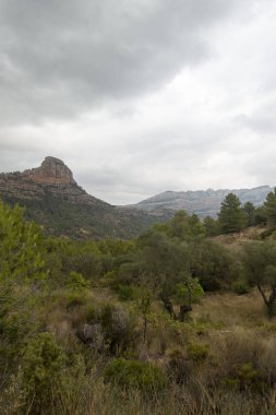 Dağlar içinde prat del comte de Tarragona