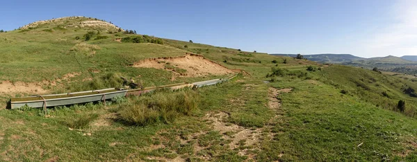 Yaz aylarında Valdelinares dağlarının panoramik — Stok fotoğraf