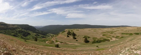 Panoramica dei monti Valdelinares in estate — Foto Stock