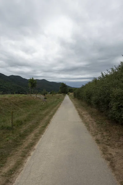 Vía verde del ferro und carbo im Inneren der Girona — Stockfoto