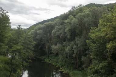 Girona'nın iç mekinde Vía Verde del Ferro ve Carbo