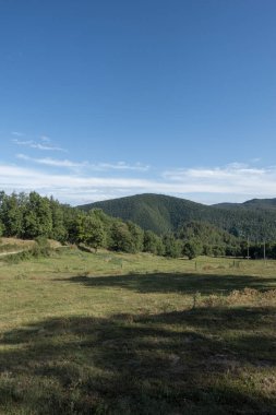 Girona'daki Ripoll kasabasının doğal çevresi