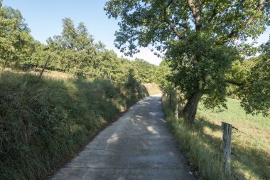 Girona'daki Ripoll kasabasının doğal çevresi