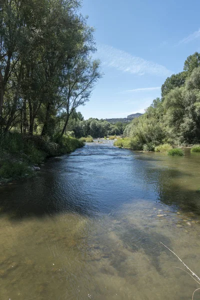 Ter rutten genom det inre av Girona — Stockfoto