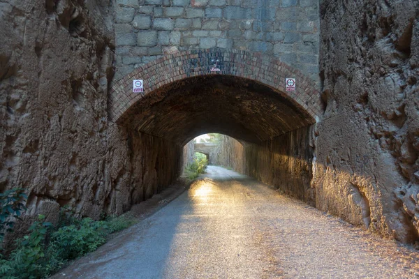 Zelená cesta moře mezi Benicassimem a Oropesou — Stock fotografie