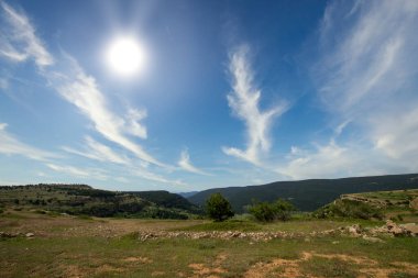 Valdelinares Dağları Bir Yaz Günü, İspanya