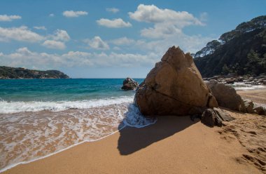 Bu arada Irmak llorell, Tossa de mar, İspanya