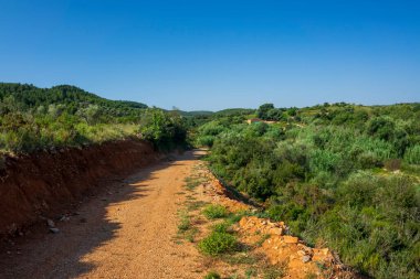 İspanya, Castellon 'dan geçerken Ağustosun manzarası