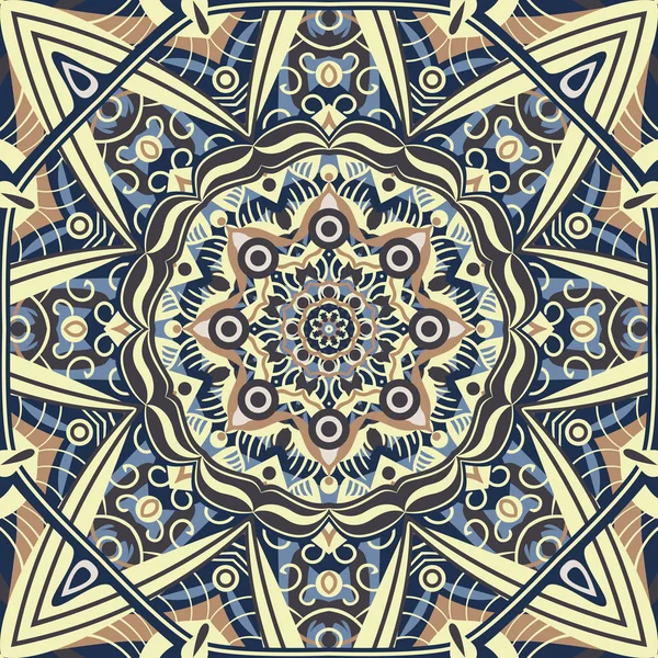 イスラム装飾のベクトル、ペルシャの motiff さん。ラウンド パターン要素 c. — ストックベクタ