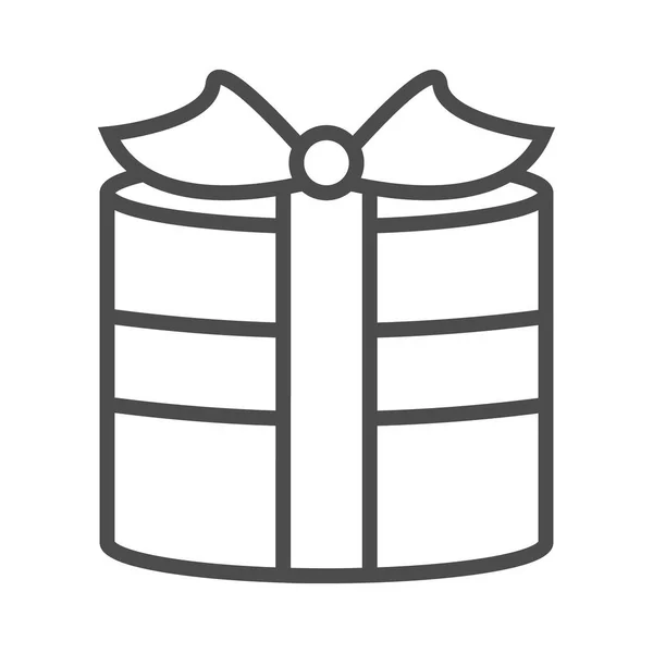 Illustration von Geschenk-Symbol auf weißem Hintergrund d — Stockvektor