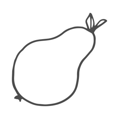 Doodle stil armut illüstrasyon. Vektör çizim el çekilmiş