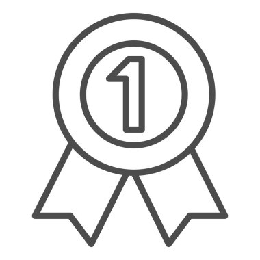 Spor özeti koleksiyonundan bir numaralı simgeye sahip madalya.