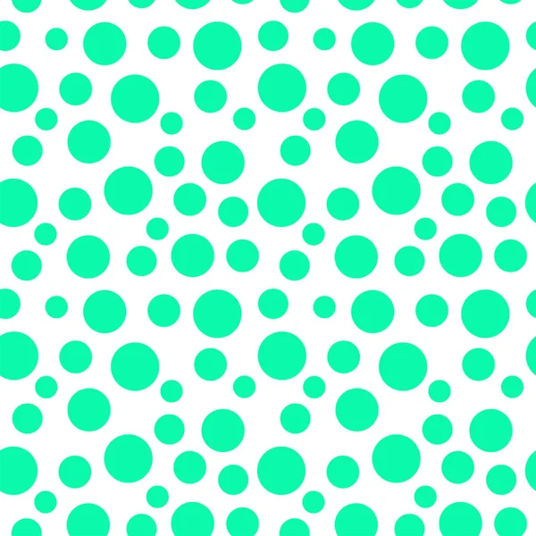 abstract geometric pattern with green circles on white background
