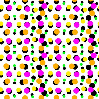 nokta, vektör çizim ile Dikişsiz soyut desen