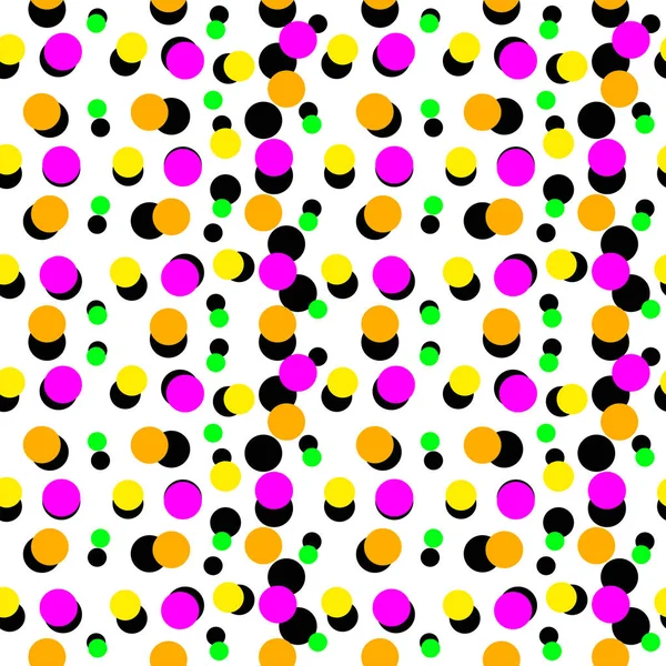 nokta, vektör çizim ile Dikişsiz soyut desen