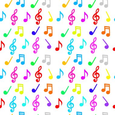 müzik notlar seamless modeli