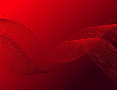 3D kırmızı çizgi arka plan