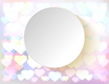 Kalpleri arka plan üzerinde boş etiket