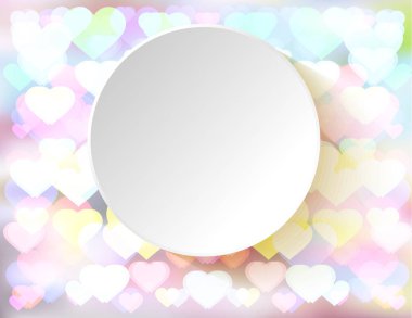 Kalpleri arka plan üzerinde boş etiket