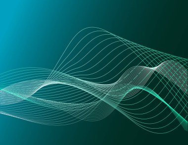 3D çizgi arka plan dekor