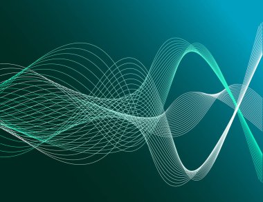 3D çizgi arka plan dekor