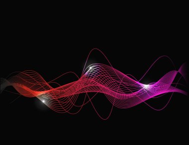 3D çizgi arka plan dekor