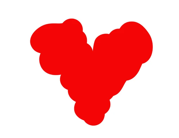 Décor Saint Valentin Coeur — Image vectorielle