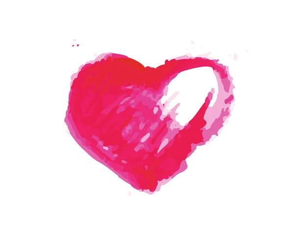 Corazón Decoración Del Día San Valentín — Archivo Imágenes Vectoriales
