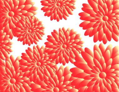 Çiçekler arka plan parlak dekor