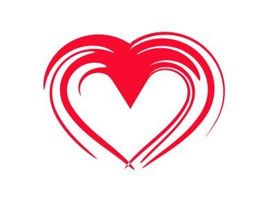 Kalp Sevgililer günü dekor