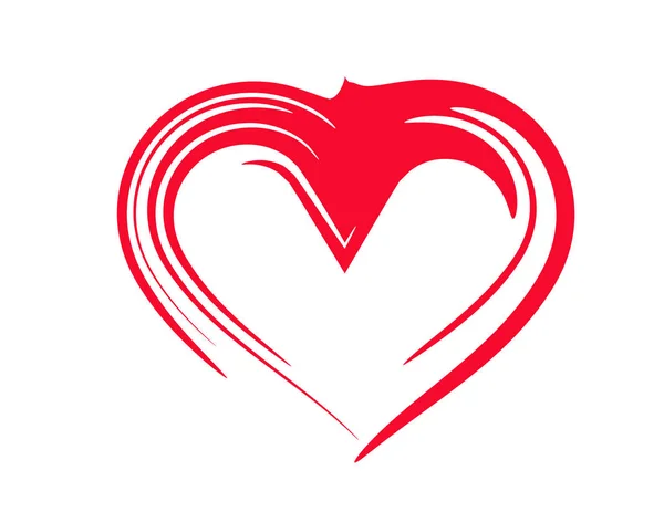 Decoração Dia Dos Namorados Coração — Vetor de Stock