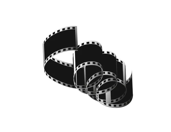 Film Bande Décor Isolé — Image vectorielle