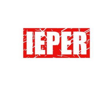 Ieper kırmızı pul dekor