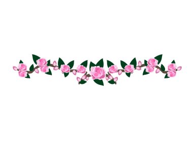 Bahar dalı ile çiçek dekorasyonu