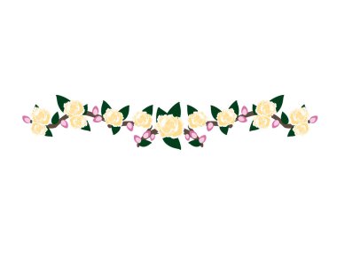 Bahar dalı ile çiçek dekorasyonu