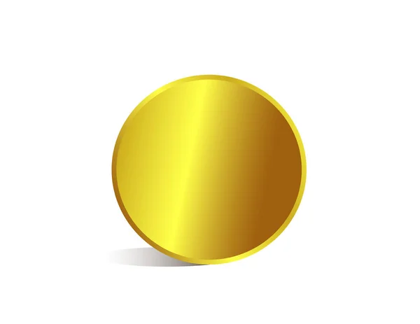 Золотая Наклейка — стоковый вектор