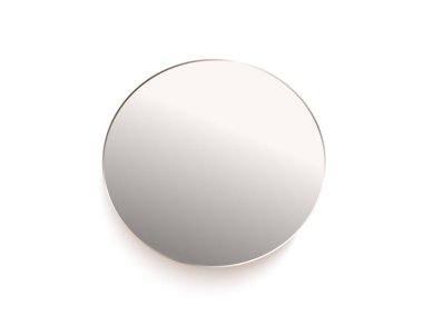 Boş beyaz dekor Sticker olduğunu