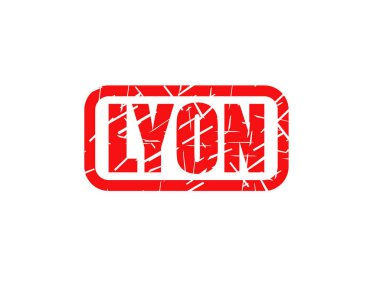 Lyon kırmızı pul dekor